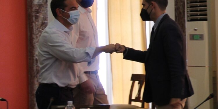Τοποθέτηση Αντιπεριφερειάρχη Π.Ε Ηλείας Β. Γιαννόπουλου στην συνάντηση με τον Πρόεδρο του ΣΥΡΙΖΑ, Αλέξη Τσίπρα