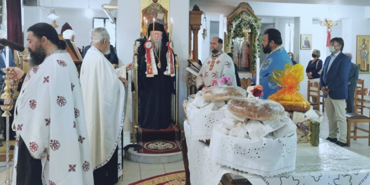 Οι Μικρασιάτες της Γαστούνης, τίμησαν τους Ισαποστόλους Κωνσταντίνο και Ελένη