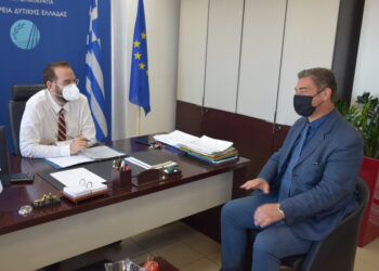 Συνάντηση του Ν. Φαρμάκη με τον Αντιπρόεδρο του ΕΛΓΑ, Ν. Δούκα