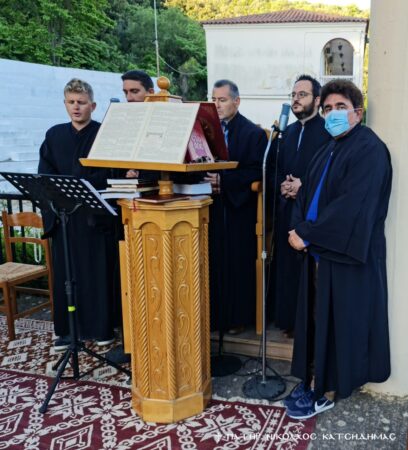Λιτή λόγω Covid-19, η Πανήγυρις στο Παμπελοποννησιακό Ιερό Προσκύνημα του Αγίου Νικολάου στα Σπάτα Αχαΐας