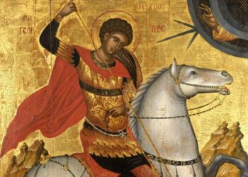 Σήμερα εορτάζεται η μνήμη του Αγίου Γεωργίου του Τροπαιοφόρου