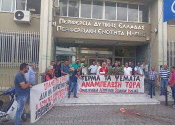 ΟΜΟΣΠΟΝΔΙΑ ΑΓΡΟΤΙΚΩΝ ΣΥΛΛΟΓΩΝ ΗΛΕΙΑΣ: Καταγγέλλει τις δικαστικές διώξεις σε βάρος των αγωνιστών αγροτών και απαιτεί να σταματήσουν άμεσα