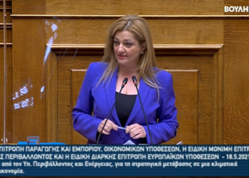 ΔΙΟΝΥΣΙΑ ΑΥΓΕΡΙΝΟΠΟΥΛΟΥ: “Η κλιματική κρίση μας χτυπά την πόρτα”