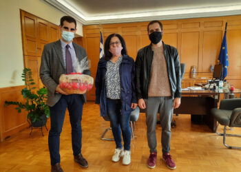 Συνάντηση Αντιπεριφερειάρχη Ηλείας Βασίλη Γιαννόπουλου
