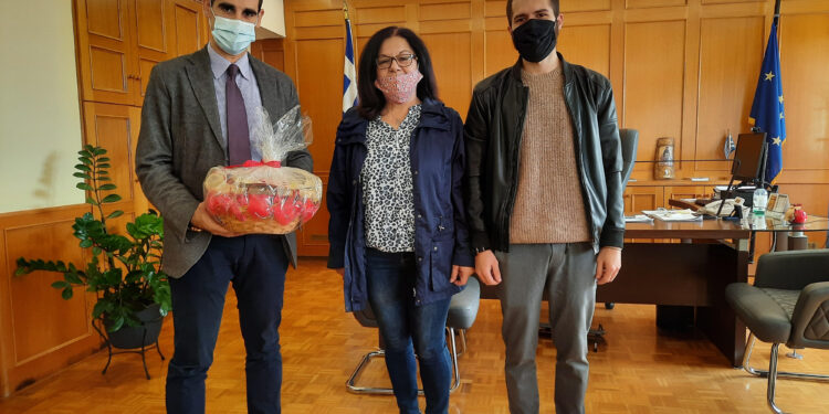 Συνάντηση Αντιπεριφερειάρχη Ηλείας Βασίλη Γιαννόπουλου