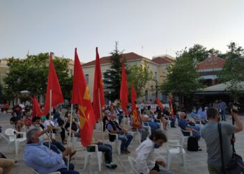 “Να μην περάσει το αντεργατικό έκτρωμα! Με ανατροπή γεννιούνται οι ελπίδες”