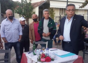 ΔΗΜΟΣ ΠΗΝΕΙΟΥ: Διάλογος Δημάρχου Α. Μαρίνου με κατοίκους της Κοινότητας Παλαιοχωρίου