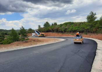 Ενημέρωση Αντιπεριφερειάρχη Π.Ε Ηλείας, Β. Γιαννόπουλου στο έργο βελτίωσης της  Επαρχ. Οδού Κρυονέρι Ολυμπίας – Λάσδικα