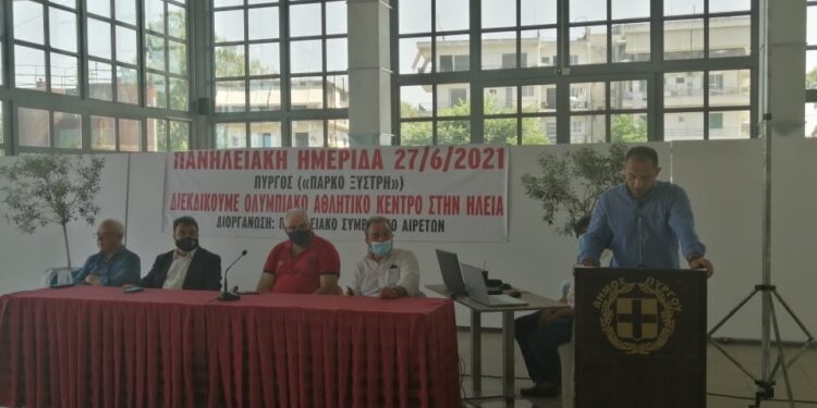 ΔΗΜΑΡΧΟΣ ΠΥΡΓΟΥ: “Το αίτημά μας θα φτάσει διοικητικά παντού – Προχωράμε με τις αξίες του Ολυμπισμού”