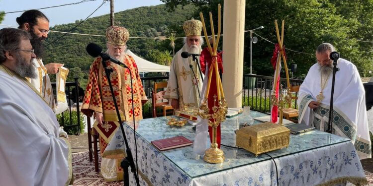 Πεντηκοστή και Δευτέρα του Αγίου Πνεύματος, στο Ιερό Προσκύνημα Αγίου Νικολάου Σπάτα Αχαΐας