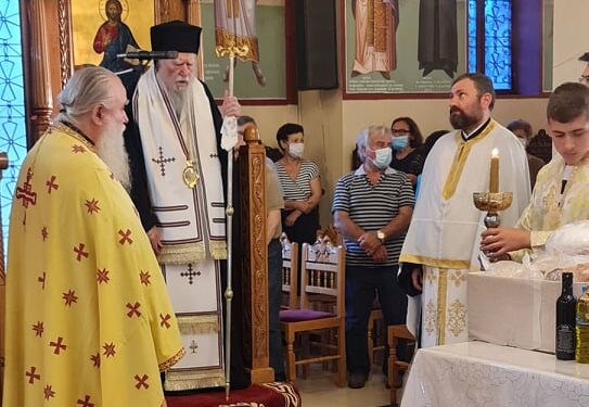 Το Α΄ Κοιμητήριο Πύργου, εόρτασε τους προστάτες του Αγίους Πάντες