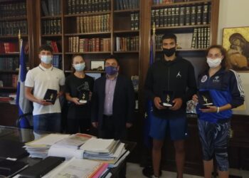ΔΗΜΑΡΧΟΣ ΠΥΡΓΟΥ: “Οι αθλητές μας είναι άξιοι θαυμασμού και παράδειγμα σε όλους”