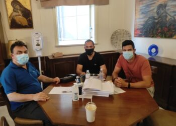 ΔΗΜΟΣ ΠΥΡΓΟΥ: Συνάντηση δημάρχου με τον σύλλογο Νέων Καταραχίου