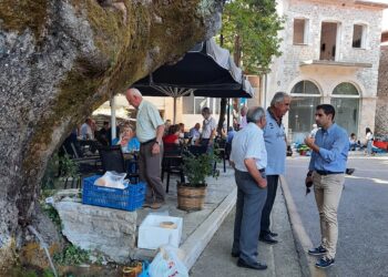 Επίσκεψη και συναντήσεις Αντιπεριφερειάρχη Π.Ε Ηλείας Β. Γιαννόπουλου στην Δ.Ε Ανδρίτσαινας