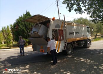 ΔΗΜΟΣ ΠΥΡΓΟΥ: Απολυμαίνονται κάδοι και φρεάτια