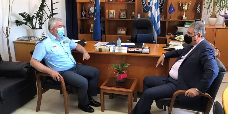 Επίσκεψη Διοικητή 6ης ΥΠΕ στη Γενική Περιφερειακή Αστυνομική Διεύθυνση Δυτικής Ελλάδας