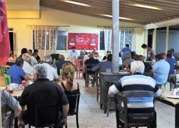 Με μεγάλη επιτυχία η πολιτική συγκέντρωση του ΣΥΡΙΖΑ στο Σκλίβα