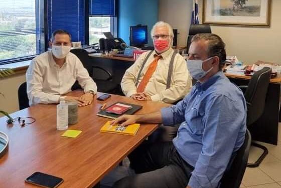 Οι αγροτικές υποδομές στο επίκεντρο της συνάντησης του Αντιπεριφερειάρχη Θ. Βασιλόπουλου με τον Γενικό Γραμματέα ΥΠΑΑΤ Δ. Παπαγιαννίδη