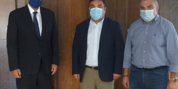 ΔΗΜΟΣ ΠΥΡΓΟΥ:  Συνάντηση του Δημάρχου Παναγιώτη Αντωνακόπουλου με τον Υπουργό Εσωτερικών Μάκη Βορίδη