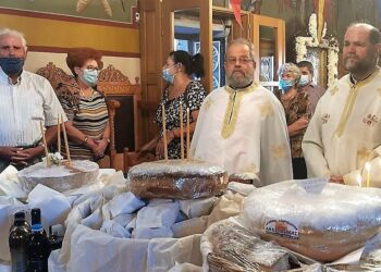 Η Θεραπεύτρια των Οφθαλμών ψυχής και σώματος  Aγ. Παρασκευή, εορτάστηκε στην Ανδραβίδα (φωτος)