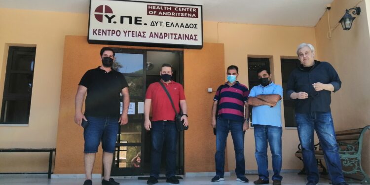 Ν.Ε. ΣΥΡΙΖΑ ΗΛΕΙΑΣ: Επίσκεψη στην Ανδρίτσαινα