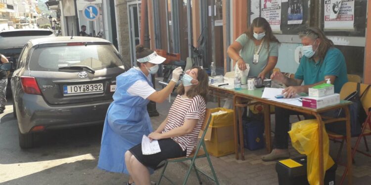 Κανένα κρούσμα κορωνοϊού στα rapid test στην Κρέστενα