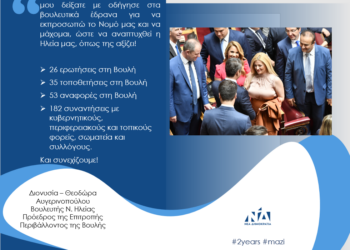 ΔΙΟΝΥΣΙΑ ΑΥΓΕΡΙΝΟΠΟΥΛΟΥ: Δήλωση για τη συμπλήρωση δύο ετών από τις εκλογές της 7ης Ιουλίου 2019