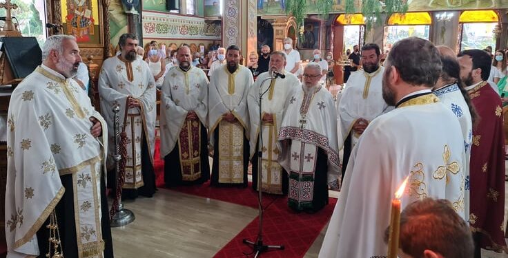 Λαμπρή και Ιεροπρεπή,  η εορτή του Αγίου Παντελέημονος στον Πύργο