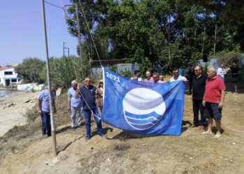 ΔΗΜΟΣ ΠΗΝΕΙΟΥ: Τελετή ανάρτησης Γαλάζιας σημαίας στην παραλία Γλύφας