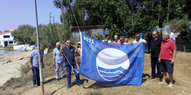 ΔΗΜΟΣ ΠΗΝΕΙΟΥ: Τελετή ανάρτησης Γαλάζιας σημαίας στην παραλία Γλύφας
