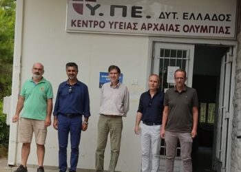 Ο ΣΥΡΙΖΑ στο Κέντρο Υγείας Αρχαίας Ολυμπίας