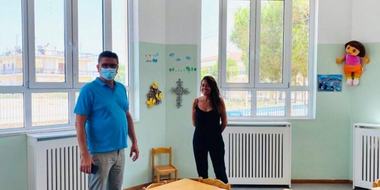 ΔΗΜΟΣ ΑΝΔΡΑΒΙΔΑΣ – ΚΥΛΛΗΝΗΣ: Νέα ενεργειακά κουφώματα και αναβάθμιση του εξοπλισμού της κουζίνας στον Παιδικό Σταθμό Ανδραβίδας