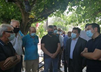 ΔΗΜΟΣ ΠΥΡΓΟΥ: Στις πυρόπληκτες περιοχές της Ηλείας ο πρόεδρος του ΣΥΡΙΖΑ Αλέξης Τσίπρας (φωτος)