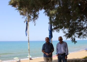 Κυματίζει και πάλι η Γαλάζια Σημαία στην Κουρούτα