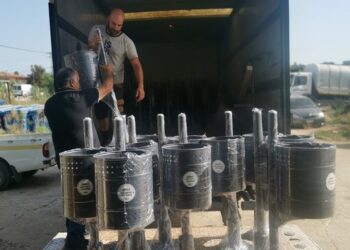 Νέα μικρά καλάθια απορριμμάτων παρέλαβε η Υπηρεσία Καθαριότητας Δήμου Ανδραβίδας-Κυλλήνης