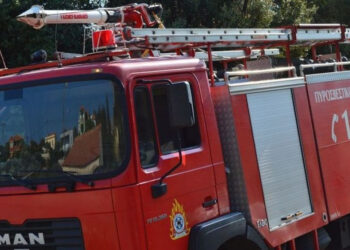 Εκτροπή πυροσβεστικού με ένα τραυματία στο Κολίρι