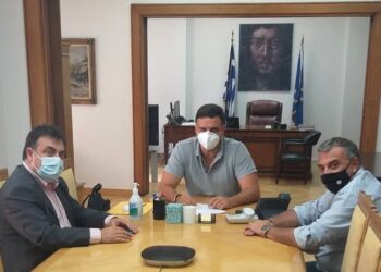 ΔΗΜΟΣ ΠΥΡΓΟΥ: Συνάντηση Δημάρχου Πύργου με τον Υπουργό Υγείας Βασίλη Κικίλια