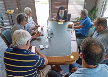 Έμπρακτη στήριξη των πληγέντων του Δήμου Αρχαίας Ολυμπίας από τον Μητροπολίτη κ. Γερμανό