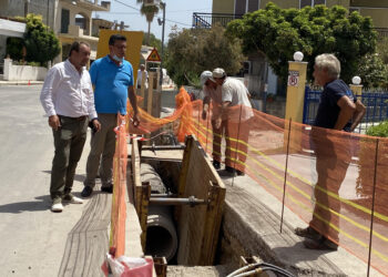 Αντιπλημμυρική θωράκιση της πόλης των Λεχαινών του Δήμου Ανδραβίδας-Κυλλήνης