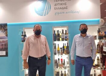 Η   «αγροτική γωνιά» στο  πολυθεματικό  περίπτερο  της Περιφέρειας Δυτικής Ελλάδας  στην 85η Διεθνή Έκθεση Θεσσαλονίκης