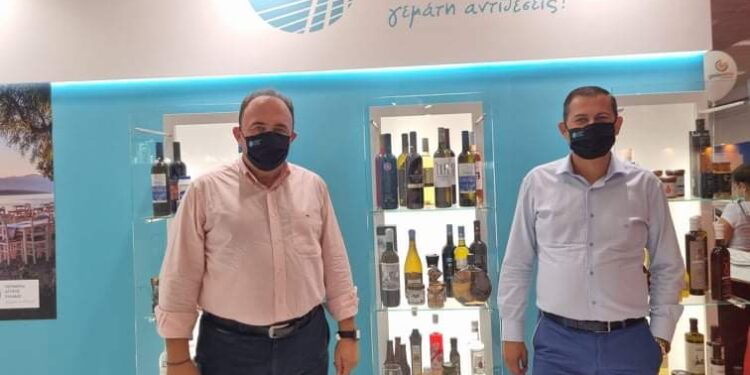 Η   «αγροτική γωνιά» στο  πολυθεματικό  περίπτερο  της Περιφέρειας Δυτικής Ελλάδας  στην 85η Διεθνή Έκθεση Θεσσαλονίκης