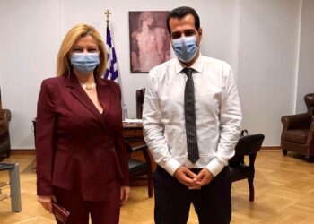 Συνάντηση Αυγερινοπούλου – Πλεύρη για την ενίσχυση των νοσοκομείων της Ηλείας
