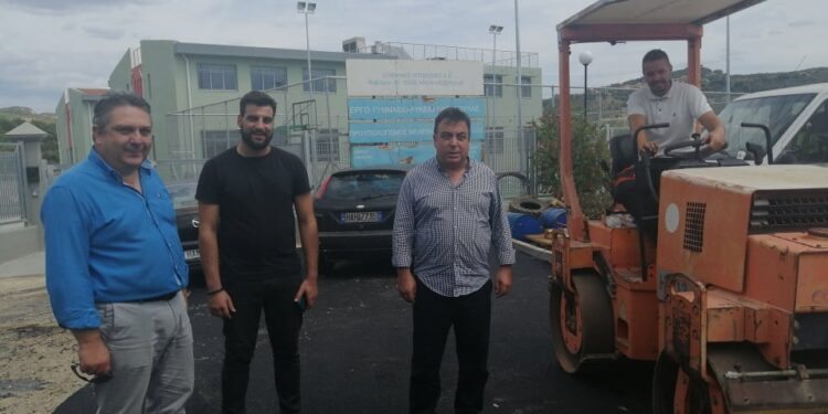 ΔΗΜΑΡΧΟΣ ΠΥΡΓΟΥ: “Ένα έργο χρήσιμο για την ασφάλεια των μαθητών” (φωτος)