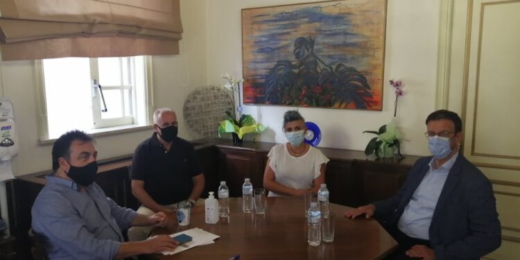 ΔΗΜΟΣ ΠΥΡΓΟΥ: Με θετικό πρόσημο η συζήτηση του δημάρχου Πύργου με τον διευθύνοντα σύμβουλο της «ΓΑΙΑ ΟΣΕ» Περικλή Νικολάου