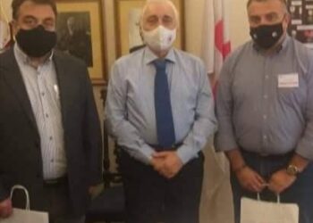 ΔΗΜΟΣ ΠΥΡΓΟΥ: Συνάντηση δημάρχου Πύργου με τον πρόεδρο του Ελληνικού Ερυθρού Σταυρού