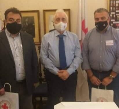 ΔΗΜΟΣ ΠΥΡΓΟΥ: Συνάντηση δημάρχου Πύργου με τον πρόεδρο του Ελληνικού Ερυθρού Σταυρού