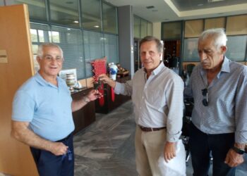 Επίσκεψη Δημάρχου Tarpon Springs στην Αρχαία Ολυμπία