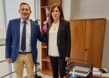 Συνάντηση Θ. Βασιλόπουλου με τη νέα Αντιπρόεδρο του «ΕΛΓΟ ΔΗΜΗΤΡΑ» Γεωργία Μπόκα
