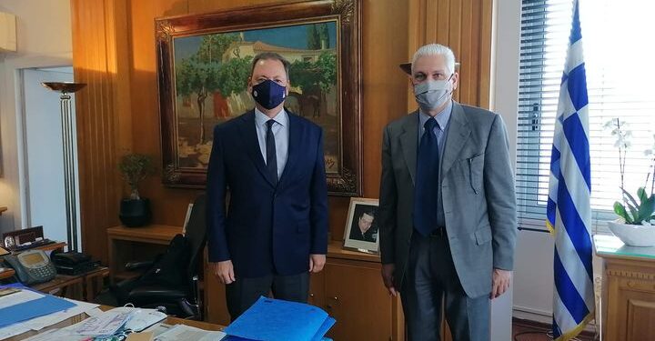 Στο Υπουργείο Αγροτικής Ανάπτυξης ο Αντιπεριφερειάρχης Επιχειρηματικότητας Έρευνας και Καινοτομίας, Φωκίων Ζαϊμης για Επιτάλιο και Αλυκές