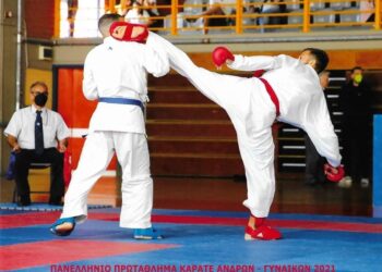 Χάλκινο μετάλλιο στο πανελλήνιο πρωτάθλημα ανδρών καράτε ο Ηλείος Λευτέρης Ντάβαρης